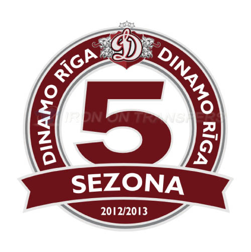 Dinamo Riga Iron-on Stickers (Heat Transfers)NO.7219